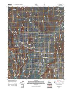 Cedaredge 2011 topographic map thumbnail