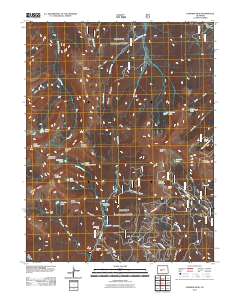 Fairview Peak 2011 topographic map thumbnail