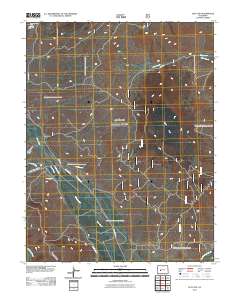 Flat Top 2011 topographic map thumbnail