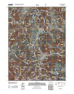 Conifer 2011 topographic map thumbnail
