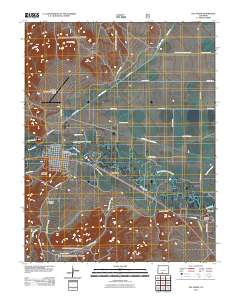 Del Norte 2011 topographic map thumbnail