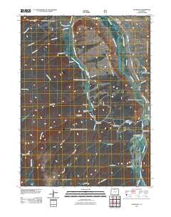 Glendevey 2011 topographic map thumbnail