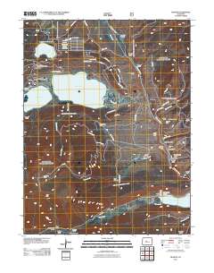 Granite 2011 topographic map thumbnail