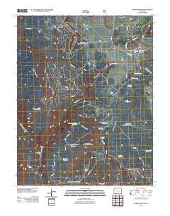 Chris Mountain 2011 topographic map thumbnail