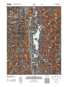 Electra Lake 2011 topographic map thumbnail
