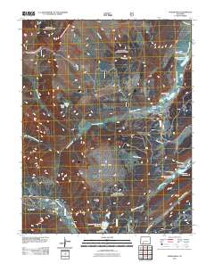 Finger Mesa 2011 topographic map thumbnail
