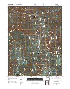 Elkhorn Mountain 2011 topographic map thumbnail