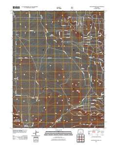 Agate Mountain 2011 topographic map thumbnail