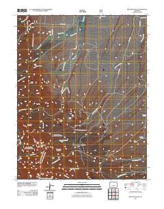 Beck Mountain 2011 topographic map thumbnail