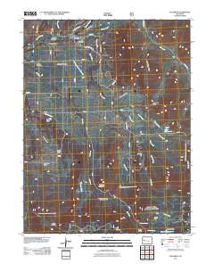 Collbran 2011 topographic map thumbnail