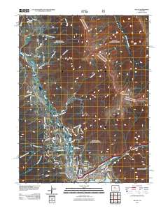 Dillon 2011 topographic map thumbnail