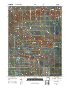 Dipper Spring 2011 topographic map thumbnail