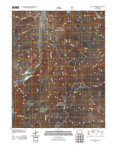 Lake Humphreys 2011 topographic map thumbnail