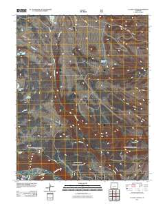 La Jara Canyon 2011 topographic map thumbnail