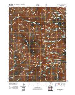 Isolation Peak 2011 topographic map thumbnail