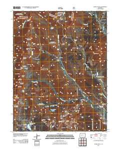 Oh-be-joyful 2011 topographic map thumbnail
