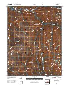 New York Peak 2011 topographic map thumbnail
