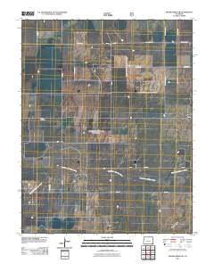 Moore Draw NW 2011 topographic map thumbnail