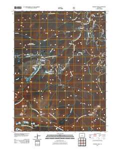 Pingree Park 2011 topographic map thumbnail
