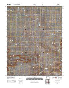 Pintada Creek 2011 topographic map thumbnail
