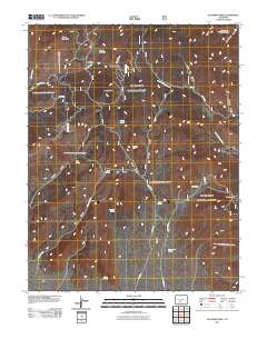 Klondike Mine 2011 topographic map thumbnail