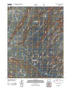Moore Mesa 2011 topographic map thumbnail