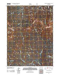 Parkview Mountain 2011 topographic map thumbnail