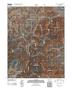 Laughlin Gulch 2011 topographic map thumbnail