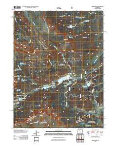 Orno Peak 2011 topographic map thumbnail