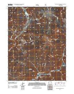 Matchless Mountain 2011 topographic map thumbnail