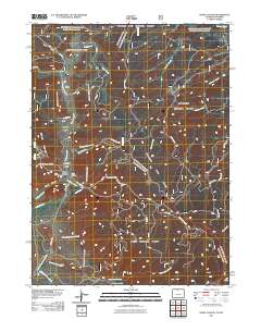 Kings Canyon 2011 topographic map thumbnail
