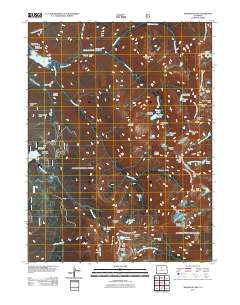Monarch Lake 2011 topographic map thumbnail