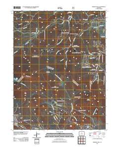 Meridian Hill 2011 topographic map thumbnail