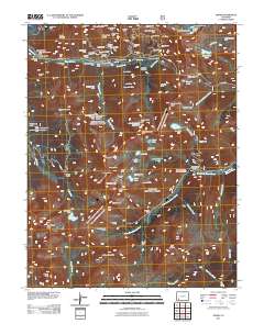 Ophir 2011 topographic map thumbnail