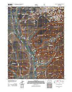 Leadville South 2011 topographic map thumbnail