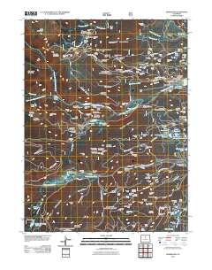 Nederland 2011 topographic map thumbnail
