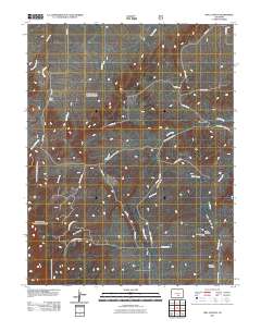 Owl Canyon 2011 topographic map thumbnail