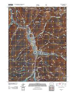 Pando 2011 topographic map thumbnail