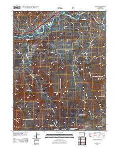 Rulison 2011 topographic map thumbnail
