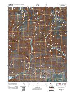 Rifle Falls 2011 topographic map thumbnail