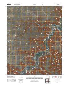 Riley Canyon 2011 topographic map thumbnail