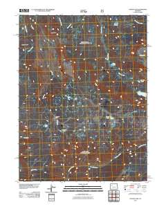 Oyster Lake 2011 topographic map thumbnail