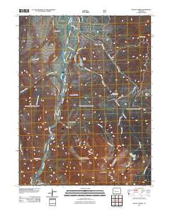 Mount Sopris 2011 topographic map thumbnail