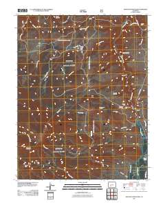 Sawtooth Mountain 2011 topographic map thumbnail