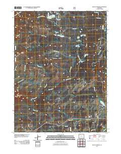 Mount Werner 2011 topographic map thumbnail