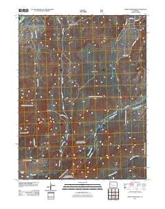 North Mamm Peak 2011 topographic map thumbnail