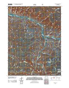Pagoda 2011 topographic map thumbnail