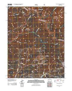 Pahlone Peak 2011 topographic map thumbnail