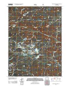 Red Feather Lakes 2011 topographic map thumbnail
