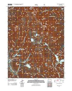 Pikes Peak 2011 topographic map thumbnail
